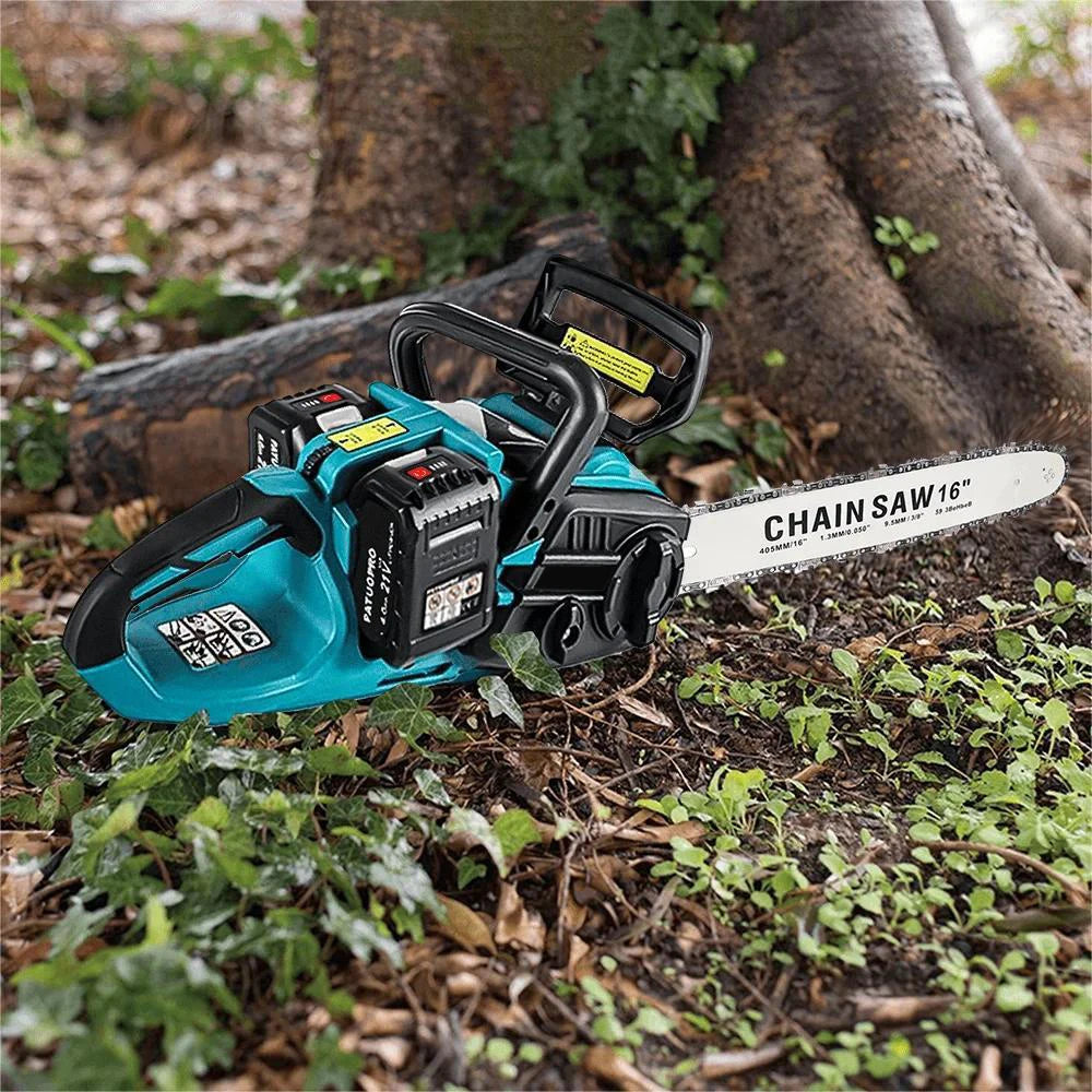 16 Inch Cordless Chainsaw - Brushless Motor - Fits Makita 18V