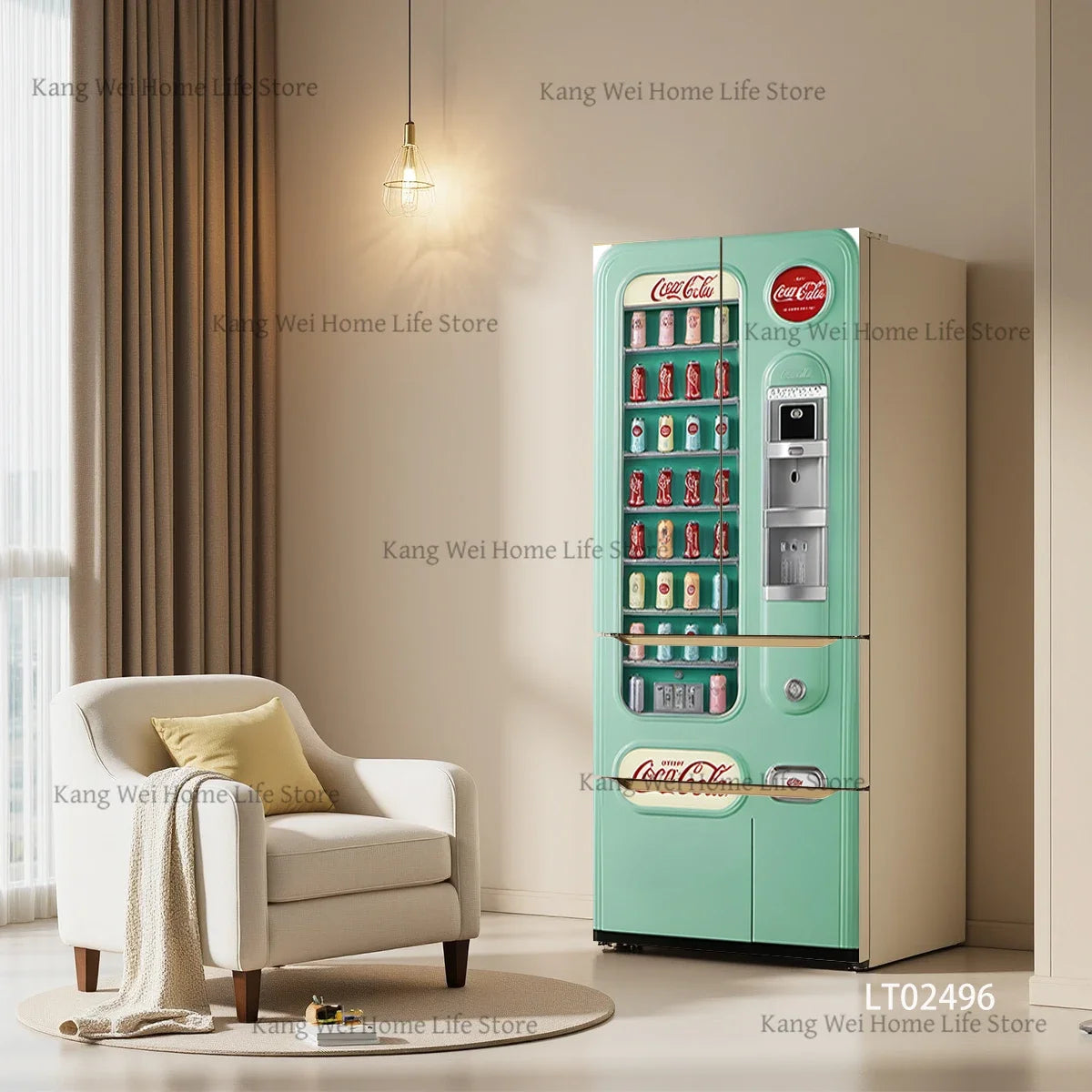 Retro Surface Decal Collection - fridge & door wraps - bold decor