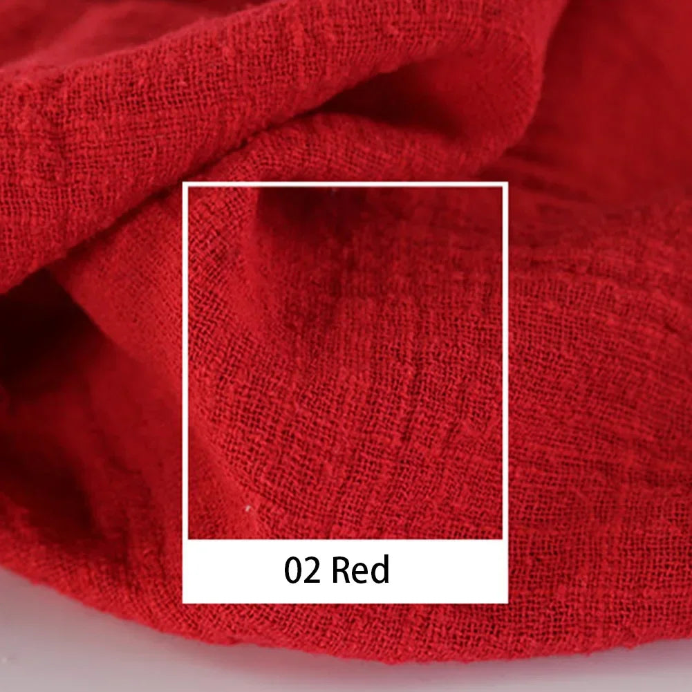 Soft Cotton Cambric Fabric – 130cm Wide, 16 Colors