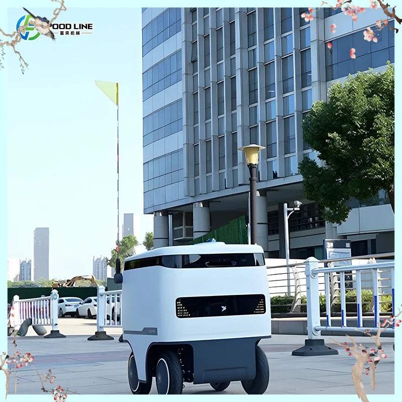 Autonomous Food Delivery Robot - SLAM Navigation - Smart Service