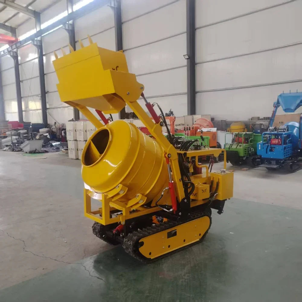 DEGRES/AIDE Crawler Concrete Mixer - 2 m³/h - B&S Engine