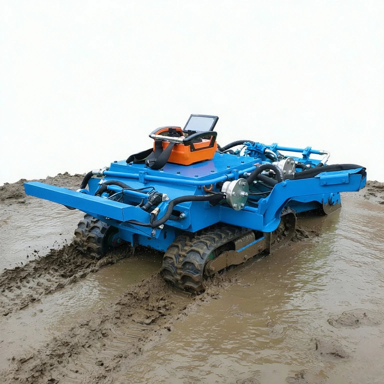 UNDERWATER DREDGING ROBOT - Remote Control, 200 m³/h - Waterway Cleanup