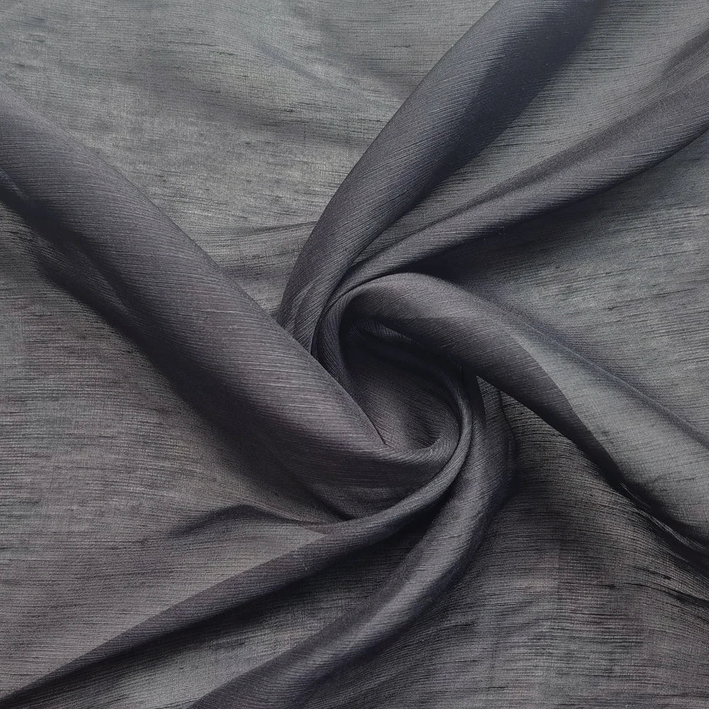 Mulberry Silk Linen 45'' Wide By Meters Natural White Silk Flax Fabric Slubbed