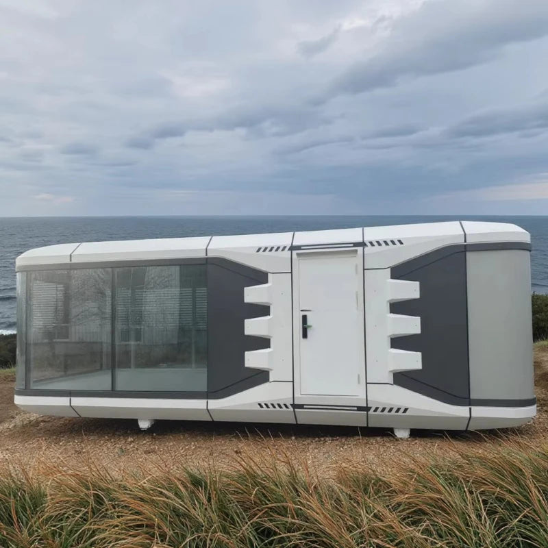 Modular Capsule House Hotel - Prefab Camping Capsule Cabin Tiny Home