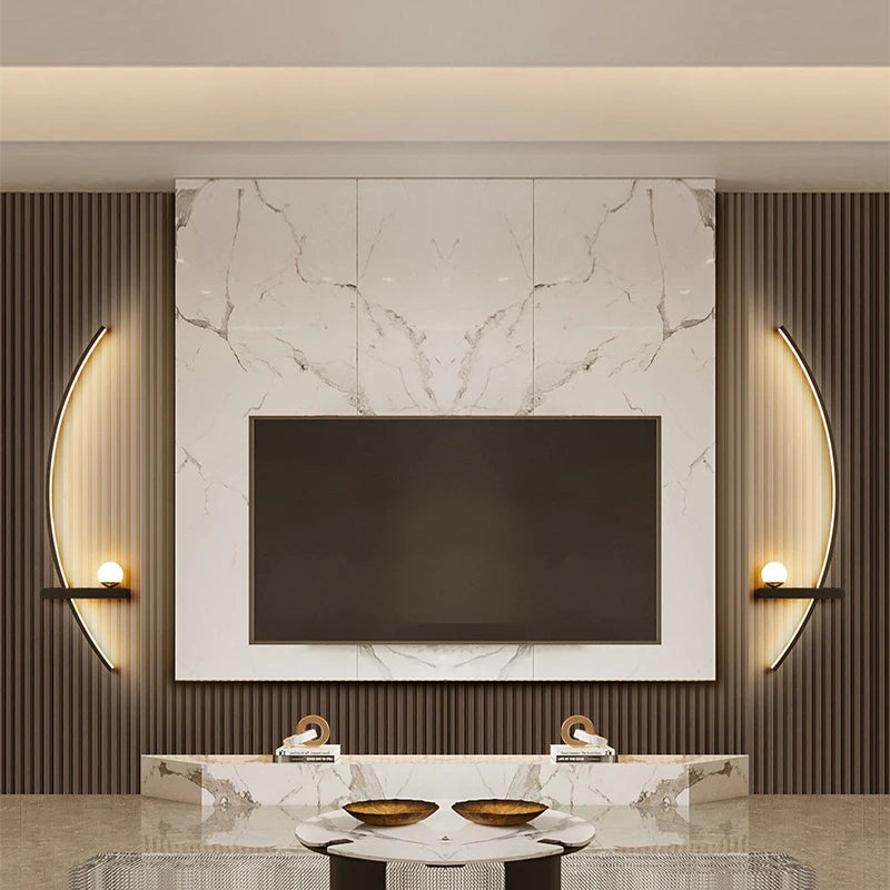 LED C-Line Wall Sconce – 55/105cm Dimmable
