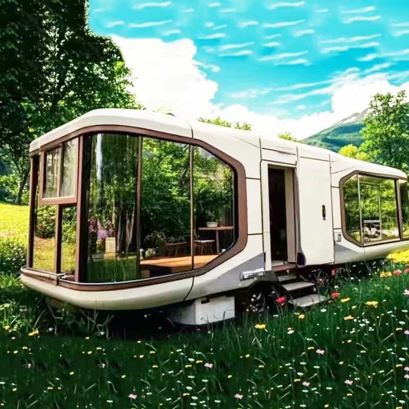 Modular Capsule House Hotel - Prefab Camping Capsule Cabin Tiny Home