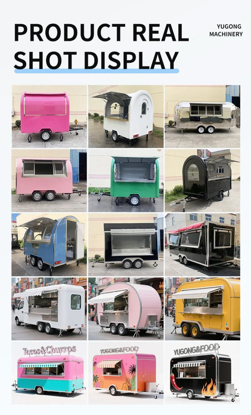 Round Airstream Food Trailer – Mobile Kitchen Coffee Bar