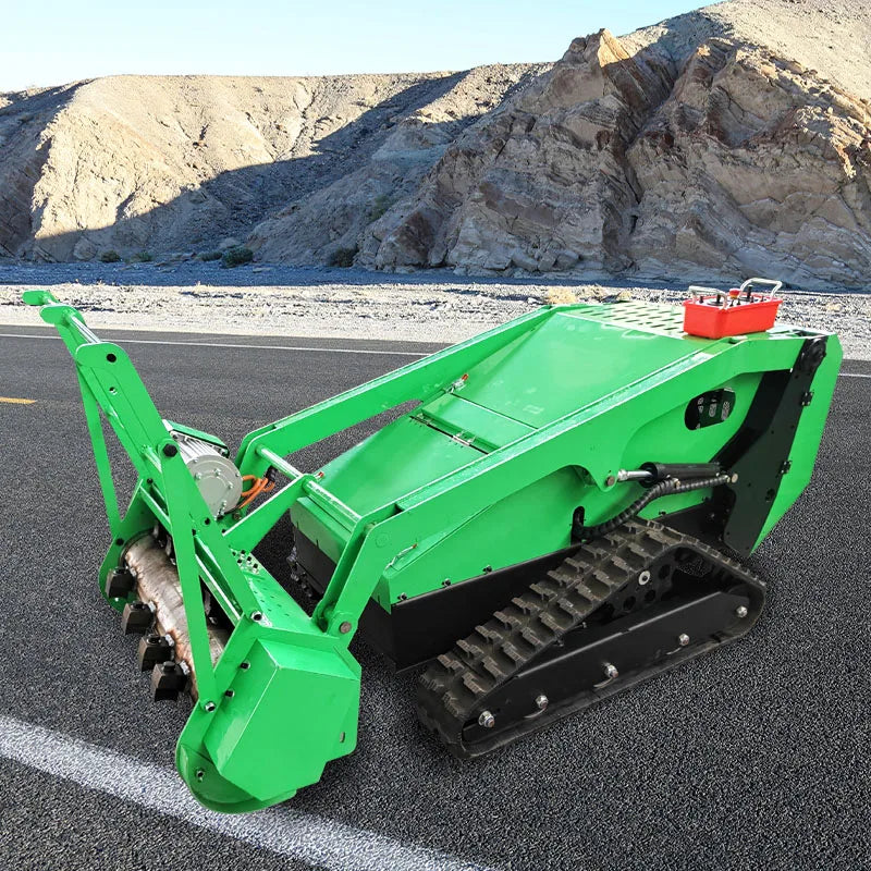 Tracked Lawn Mower - 50° slope - remote control