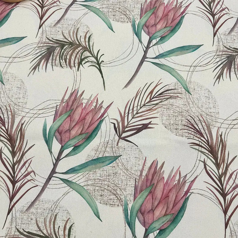 COTTON LINEN DECOR FABRIC - 150cm Wide, 0.5–2m Cuts - Home Sewing