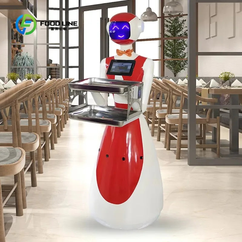 LiDAR Delivery Robot - Multi-Tray Service - 8-Hour Runtime