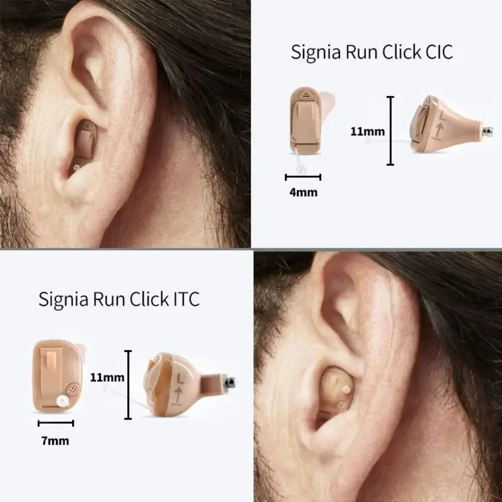 Signia Invisible Hearing Aid – CIC/ITC Programmable
