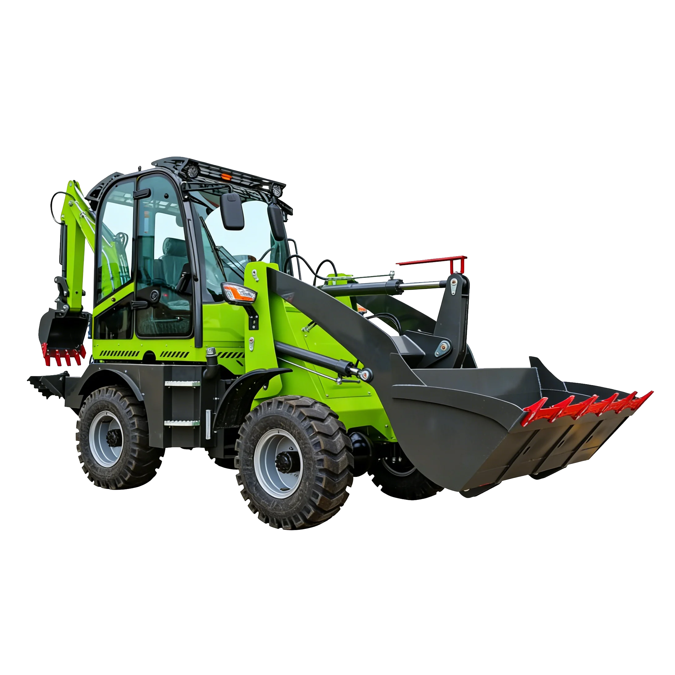 BACKHOE LOADER - 3.4 t, 25 km/h - Hydraulic Site Utility