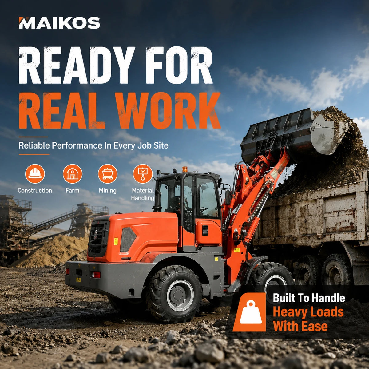 4WD TELESCOPIC LOADER - Diesel, 4-Wheel Drive - Civil Site Work