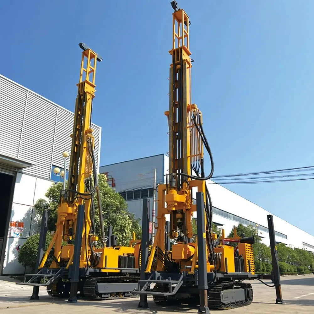 Hydraulic Water Well Drilling Rig - 500 m - Air/Water Drill