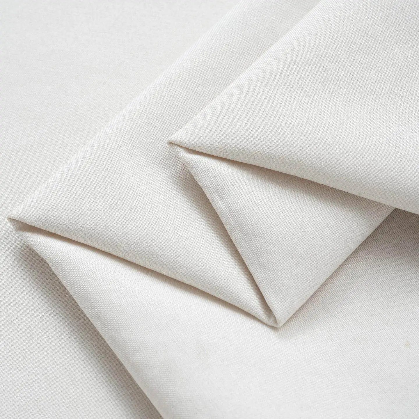 THICKENED PLAIN LINEN-LOOK FABRIC - 100% Polyester, 420g/m, 148cm Wide - Solid Rooms