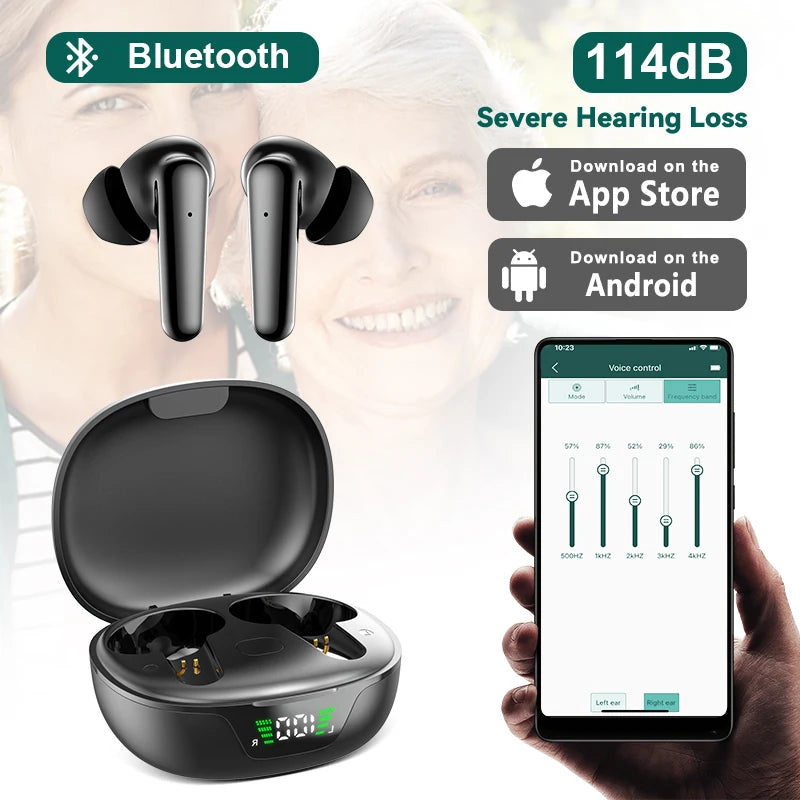 Bluetooth Hearing Aid – Rechargeable