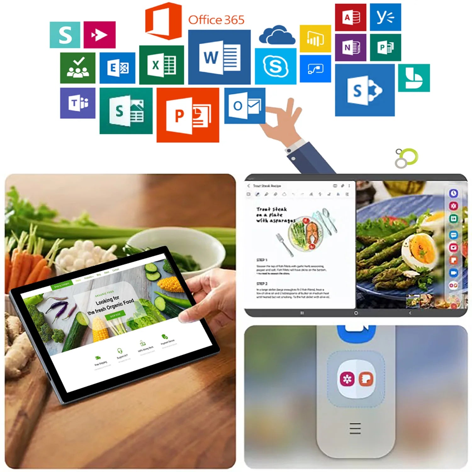 10.1" Tablet PC 4GB 64GB – Octa Core Dual SIM 3G WiFi