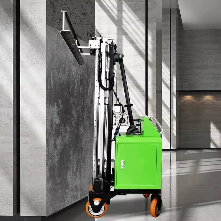 Automatic Wall Scraping & Plastering Machine