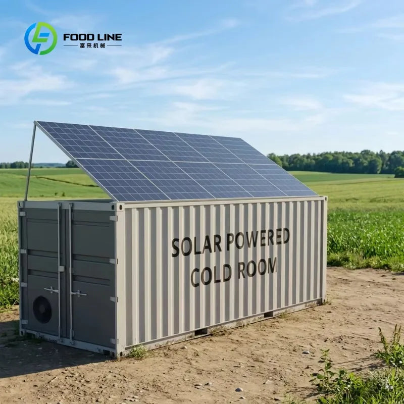 Solar Cold Storage Room - 20 ft - Off-Grid Refrigeration