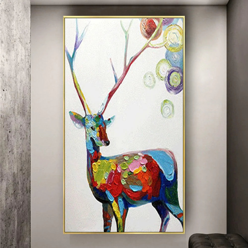 Abstract Canvas Poster Collection - colorful designs - wall decor