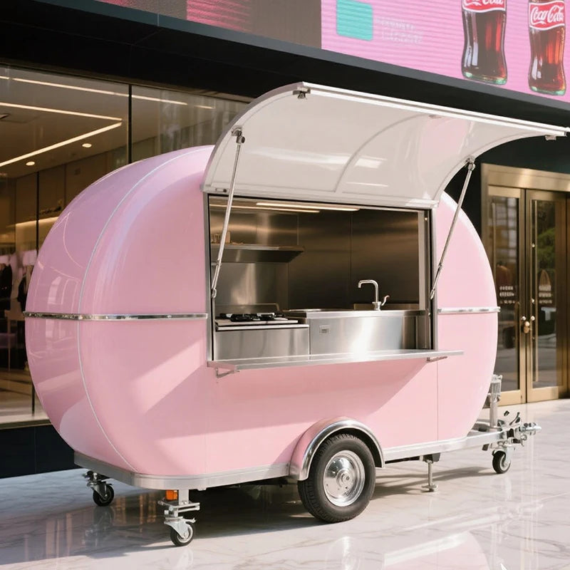Fully Equipped All In One Portable Food Truck – Multi Compartment Turnkey
