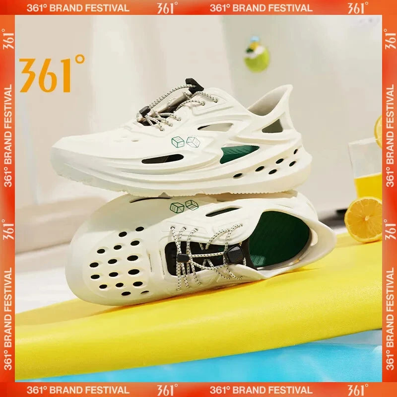 361 Degrees BIG3 Women's Sports Slippers Summer Outdoor Non-Slip Detachable Beach Casual Sandals And Slippers 672426717
