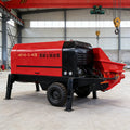 Electric Trailer Concrete Pump - 15-40 m³/h - 500 m Reach