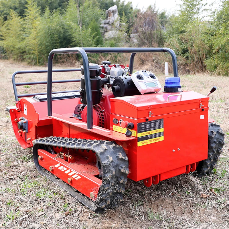 TRACKED REMOTE MOWER - 800 mm Cut, 45° Climb - Slope-Ready Care