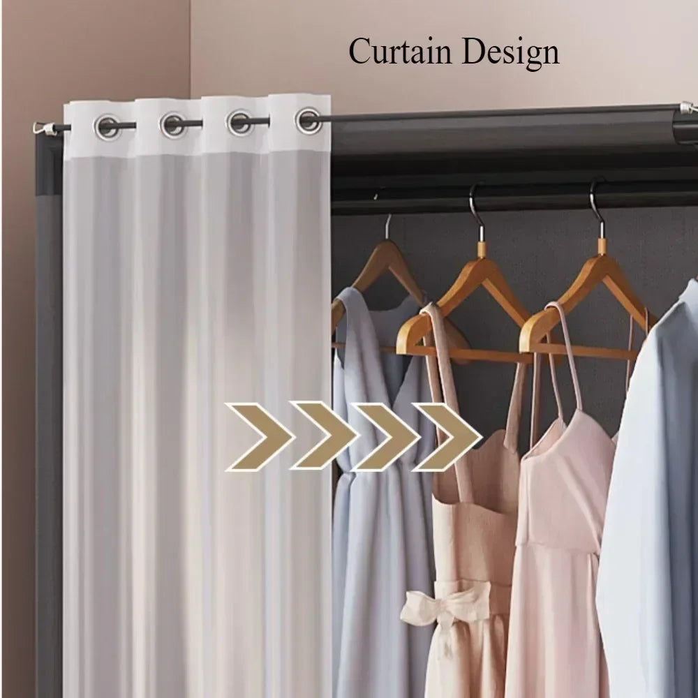 CLOSET FLEX - Fabric Wardrobe with Drawers - Your Bedroom, Finally Organized