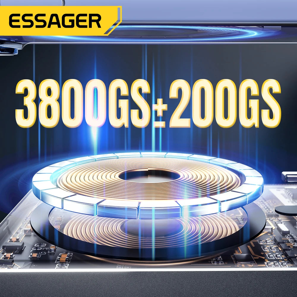 ESSAGER MAGNETIC POWER BANK - 20W, 5000mAh - Ultra-Slim Backup