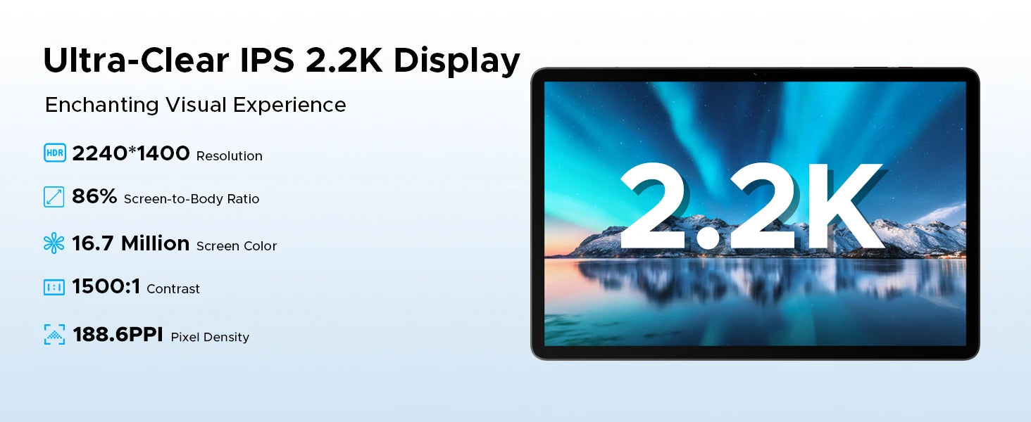 DOOGEE Tab E3 Max 14" - 2.2K Monster Tablet + Full Kit