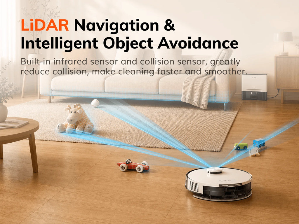 ILIFE A30 Pro Robot Vacuum Self-Emptying