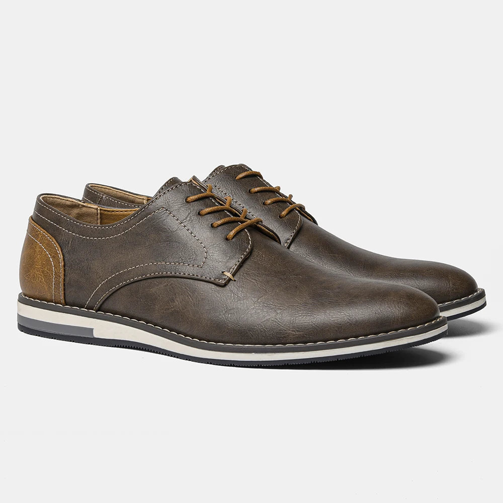 Men's Fashion Casual Loafers - Comfortable Lace-Up Shoes EU 39-47.5