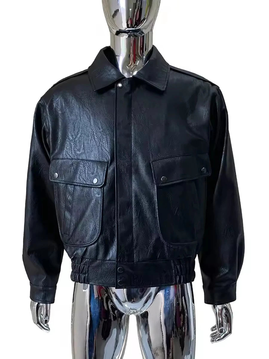 Street Voltage - Men's PU Jacket - Colour in Motion