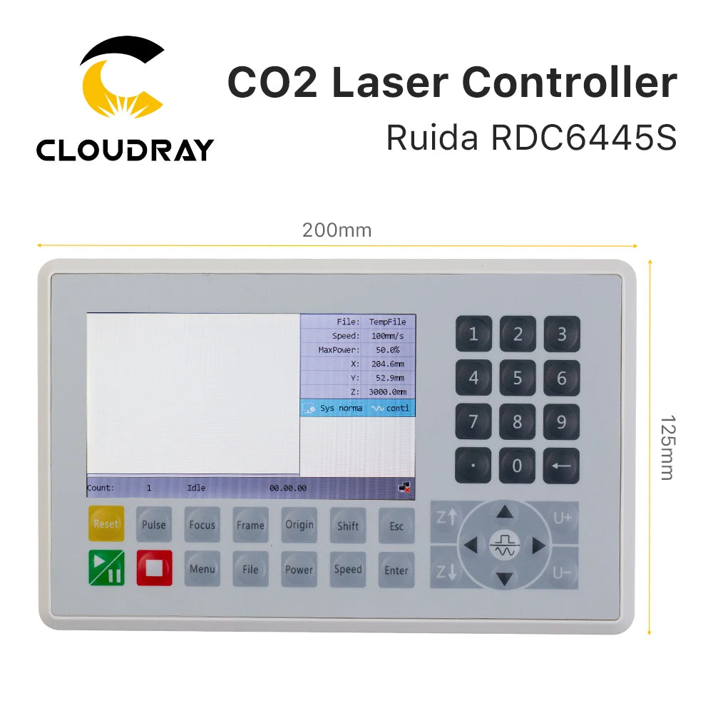 Ruida RDC6445S Laser Controller - 4-Axis - Engraving & Cutting