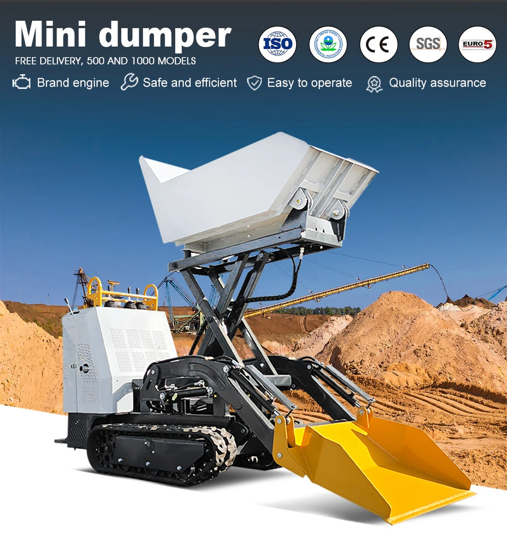 Mini Crawler Dumper - Remote Control - Heavy Duty
