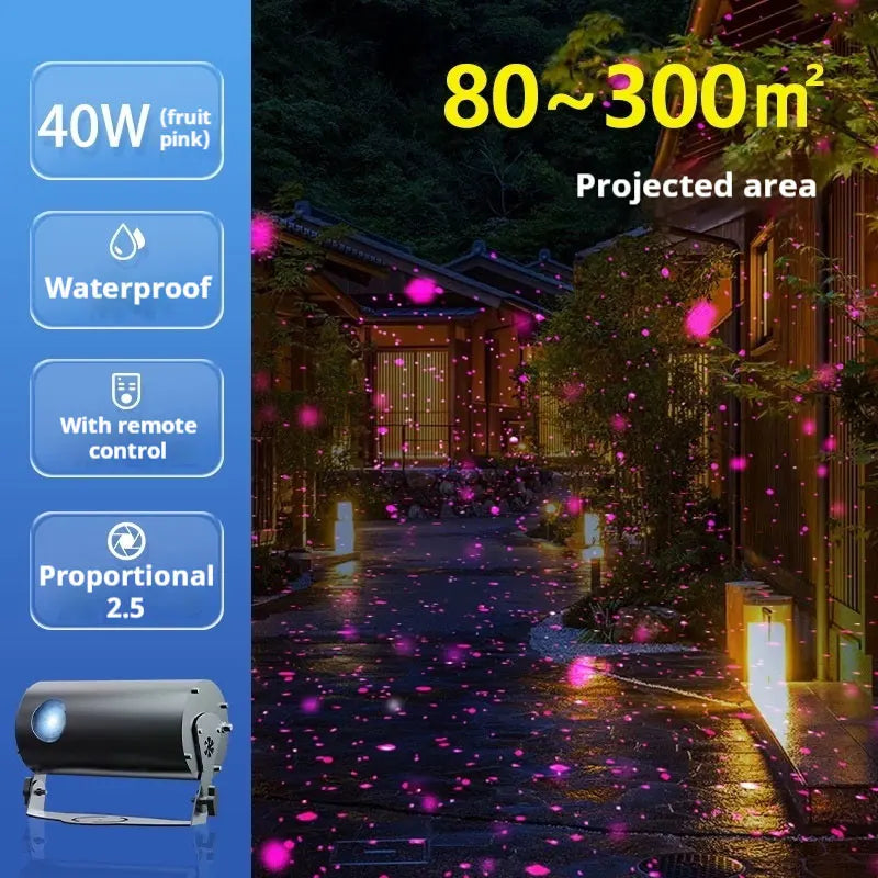 Firefly Laser Projector - 30–40W - Outdoor Glow