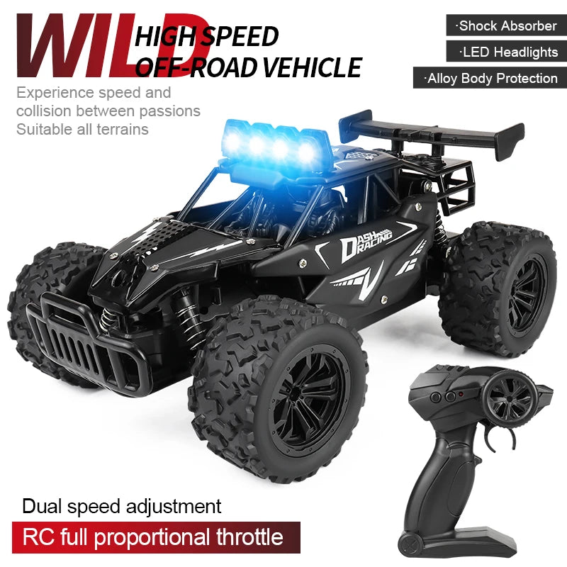 Off-Road RC Car - Alloy Body - Fast Adventure