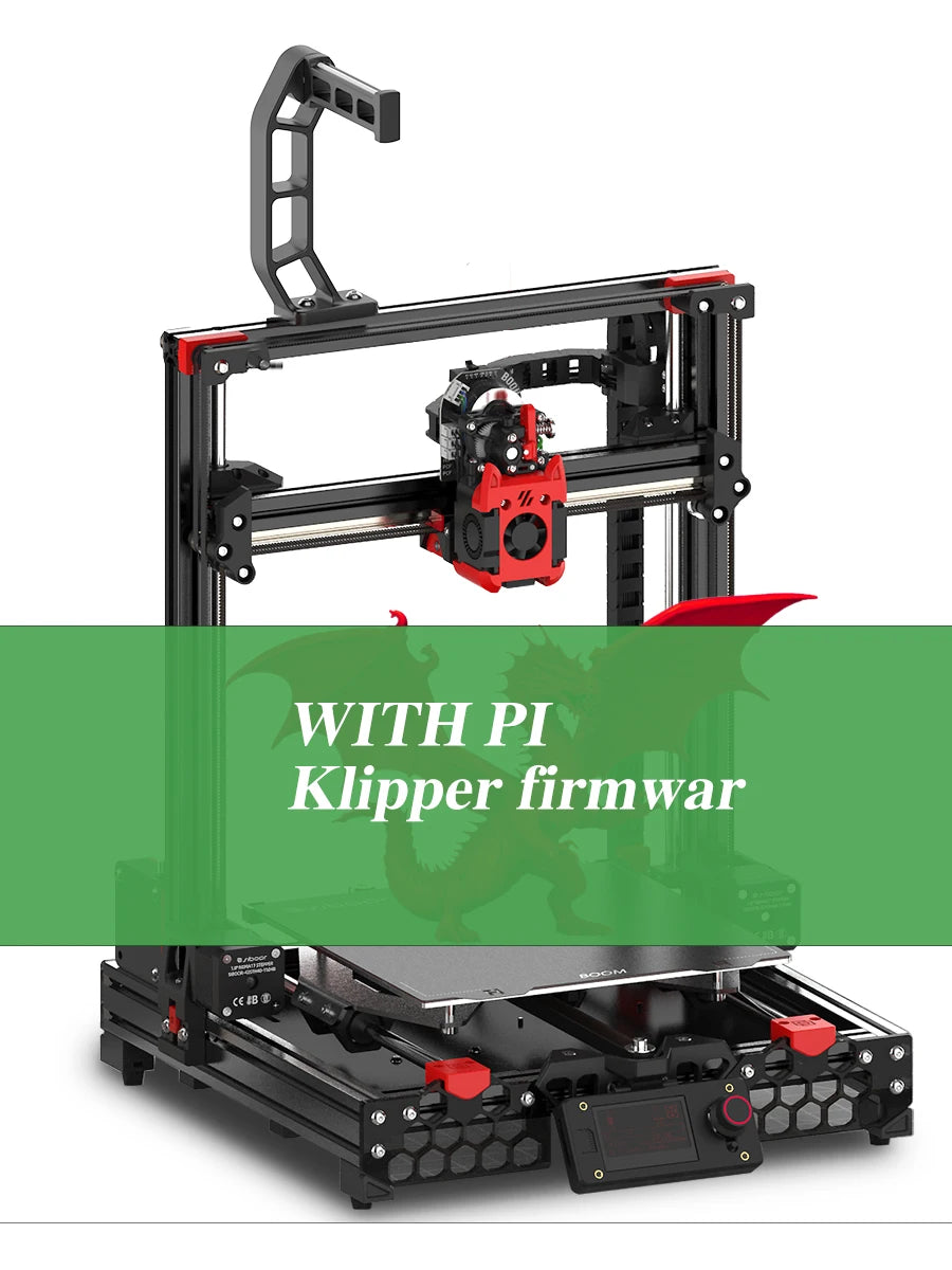 SIBOOR BOOM KIT - CoreXZ DIY 3D Printer, 400mm/s - Full Metal Frame