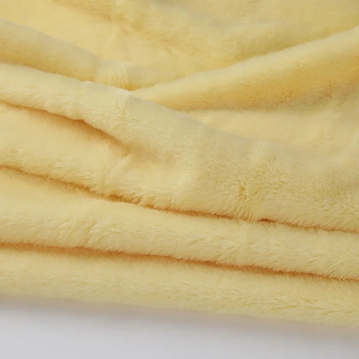 VELVET REX - Imitation Rex Rabbit Plush Fabric - 33 Colors, 165cm Wide, By the Meter