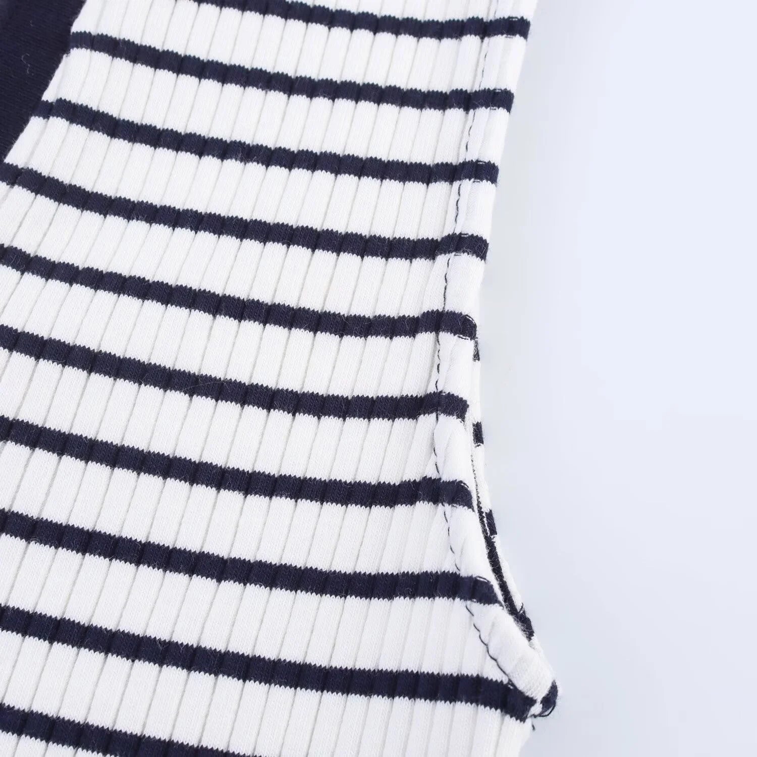 Summer New Fashion Style Ribbed Sleeveless Polo Collar T-shirt Sports Style Polo Shirt Vest Top Women's Clothing