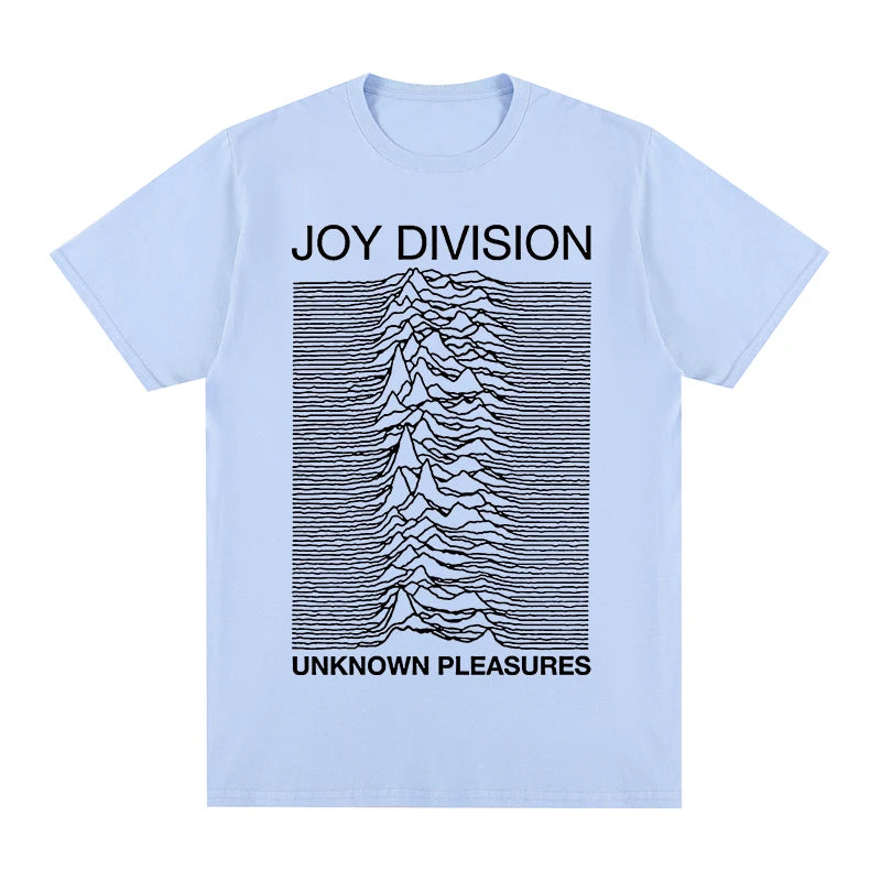 Joy Division UNKNOWN PLEASURES Vintage t-shirt Fashion Casual Streetwear Cotton Men T shirt New TEE TSHIRT Womens tops