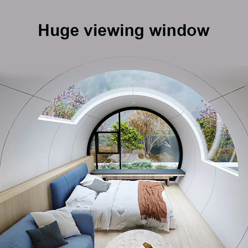 E8 Modular Steel Prefab House - Luxury Big Space Villa Container Home