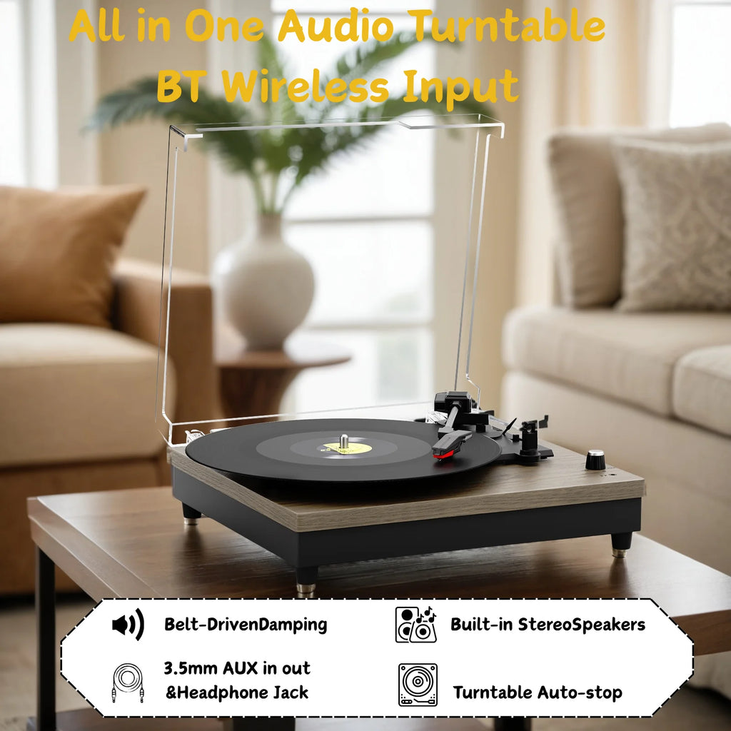 MAIO Vinyl Record Player 3-Speed