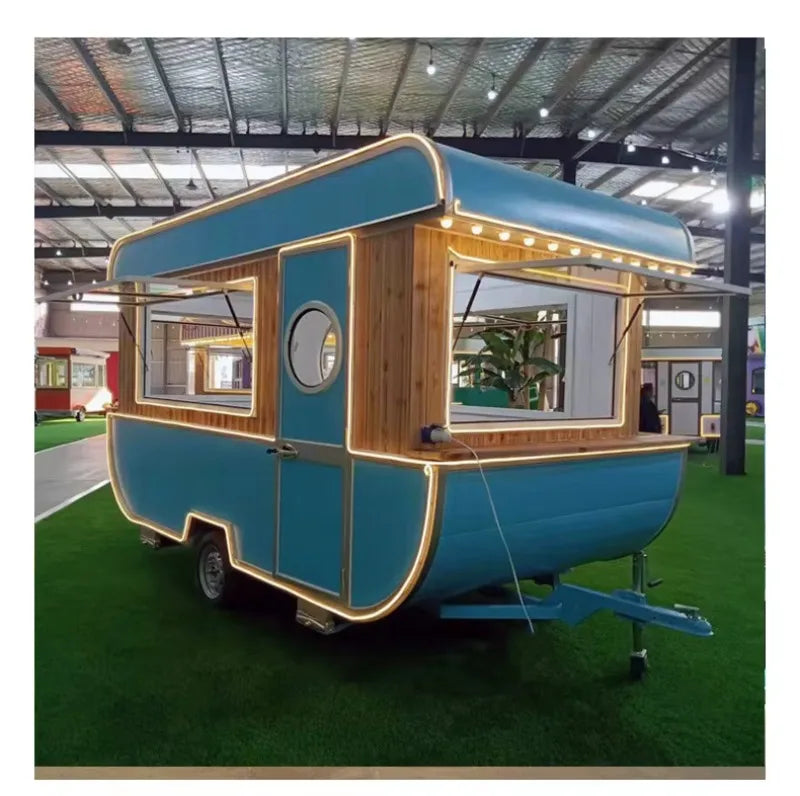 Customized 12ft Fully Equipped Food Trailer – Restaurant Kitchen Catering