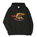 Biker Wing Skull Hoodie Australia Unisex Black Hoodie