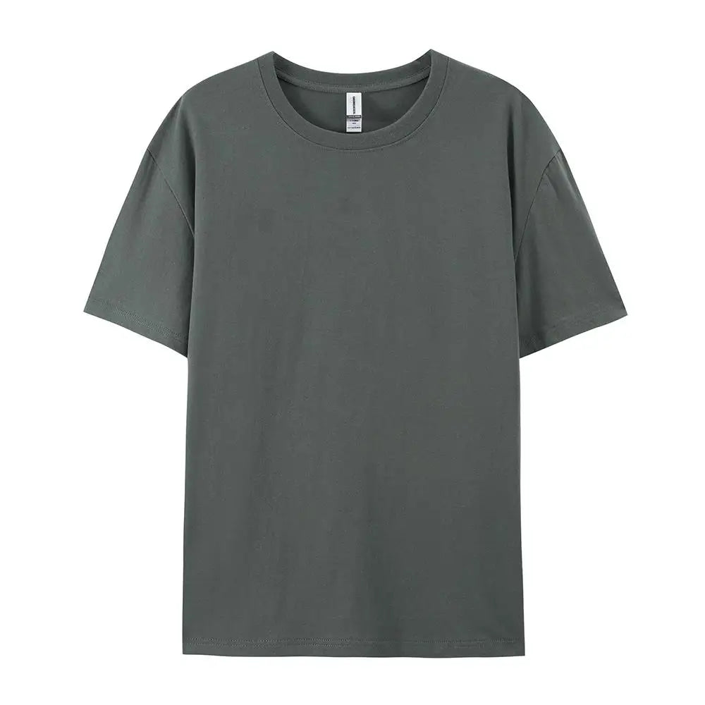 Cotton Solid Color Women's T-Shirts Multicolor Summer Short Sleeve Unisex Comfortable Tee Shirts Casual Fashion Woman Sportswear