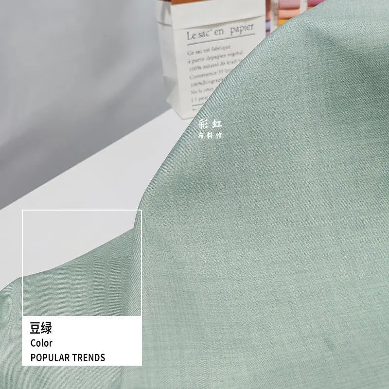 SUIT CLOTH - Plain Polyester Suit Fabric By The Meter - 30 Colors, 150cm Wide