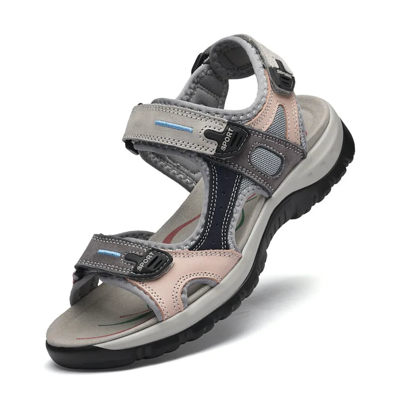 Womens Flat Bottom Beach Shoes Hiking Sandal