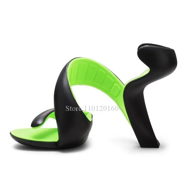 Snake Heels Women Gladiator Spiral High Heels